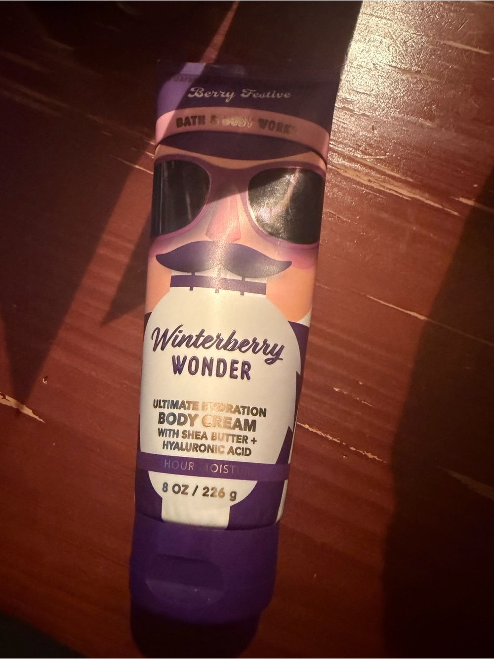 Bath & Body Works Winterberry Wonder Ultimate Hydration Body Cream - Purple